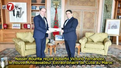 Photo of Nasser Bourita reçoit Roberto Victorio Fernández, le nouvel Ambassadeur Extraordinaire de Cuba au Maroc