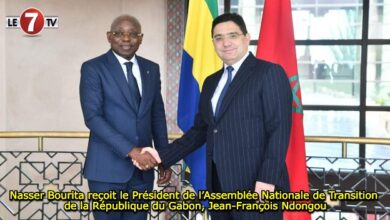 Photo of Nasser Bourita reçoit le Président de l’Assemblée Nationale de Transition de la République du Gabon, Jean-François Ndongou