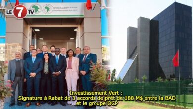 Photo of Investissement Vert : Signature à Rabat de 3 accords de prêt de 188 M$ entre la BAD et le groupe OCP