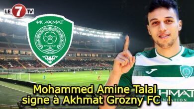 Photo of Mohammed Amine Talal signe à Akhmat Grozny FC !