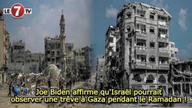 Photo of Joe Biden affirme qu’Israël pourrait observer une trêve à Gaza pendant le Ramadan !