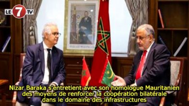 Photo of Nizar Baraka s’entretient avec son homologue Mauritanien des moyens de renforcer la coopération bilatérale dans le domaine des infrastructures