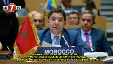 Photo of Nasser Bourita au Sommet de l’UA: « Le Maroc sous la conduite de SM le Roi réaffirme sa position ferme et claire dans la défense de la cause palestinienne »