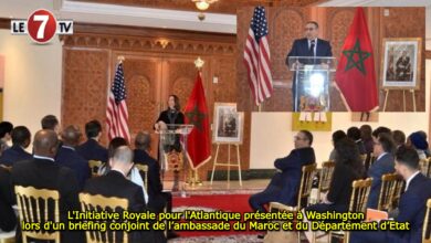 Photo of L’Initiative Royale pour l’Atlantique présentée à Washington lors d’un briefing conjoint de l’ambassade du Maroc et du Département d’Etat