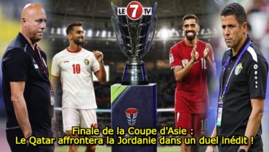 Photo of Finale de la Coupe d’Asie : Le Qatar affrontera la Jordanie dans un duel inédit !