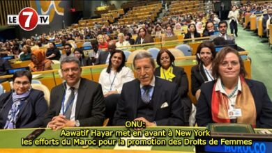 Photo of ONU: Aawatif Hayar met en avant à New York les efforts du Maroc pour la promotion des Droits de Femmes