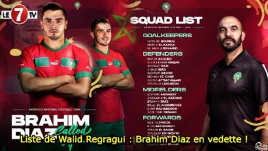 Photo of Liste de Walid Regragui : Brahim Diaz en vedette !