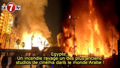 Photo of Egypte: Un incendie ravage un des plus anciens studios de cinéma dans le monde Arabe !
