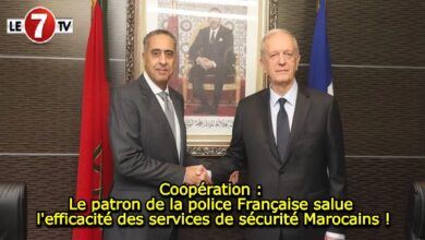 Photo of Coopération : Le patron de la police Française salue l’efficacité des services de sécurité Marocains !