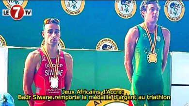 Photo of Jeux Africains d’Accra: Badr Siwane remporte la médaille d’argent au triathlon