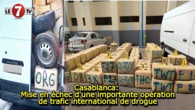 Photo of Casablanca: Mise en échec d’une importante opération de trafic international de drogue