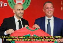 Photo of La Fédération Royale Marocaine de Football (FRMF) réaffirme sa confiance en Walid Regragui