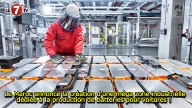 Photo of Le Maroc annonce la création d’une méga zone industrielle dédiée à la production de batteries pour voitures !