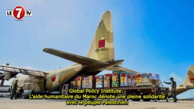 Photo of Global Policy Institute: L’aide humanitaire du Maroc dénote une pleine solidarité avec le peuple Palestinien