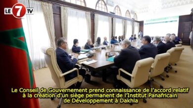 Photo of Le Conseil de Gouvernement prend connaissance de l’accord relatif à la création d’un siège permanent de l’Institut Panafricain de Développement à Dakhla