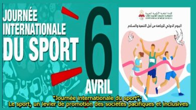 Photo of « Journée internationale du sport »: Le sport, un levier de promotion des sociétés pacifiques et inclusives