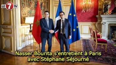 Photo of Nasser Bourita s’entretient à Paris avec Stéphane Séjourné