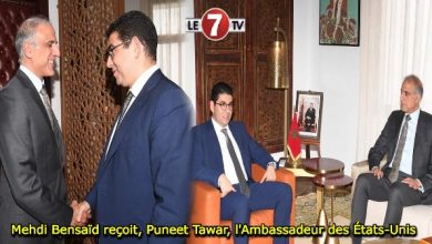 Photo of Mehdi Bensaïd reçoit, Puneet Tawar, l’Ambassadeur des États-Unis