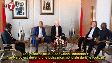 Photo of Le Président de la FIFA, Gianni Infantino : « Le Maroc est devenu une puissance mondiale dans le football »