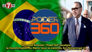 Photo of Le média Brésilien « Poder360 » souligne la transformation du Maroc sous la vision du Roi Mohammed VI