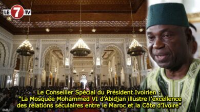 Photo of Le Conseiller Spécial du Président Ivoirien : « La Mosquée Mohammed VI d’Abidjan illustre l’excellence des relations séculaires entre le Maroc et la Côte d’Ivoire » 