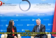 Photo of Paris: Nadia Fettah s’entretient avec le Secrétaire Général de l’OCDE, Mathias Cormann