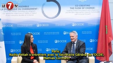 Photo of Paris: Nadia Fettah s’entretient avec le Secrétaire Général de l’OCDE, Mathias Cormann