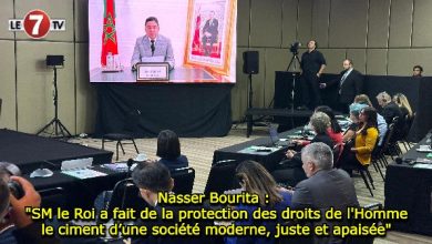 Photo of Nasser Bourita : « SM le Roi a fait de la protection des droits de l’Homme le ciment d’une société moderne, juste et apaisée »