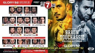 Photo of Les étoiles montantes marocaines en action au GLORY 92