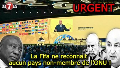 Photo of La Fifa ne reconnait aucun pays non-membre de l’ONU !