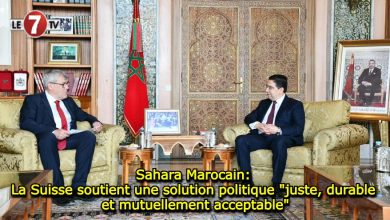 Photo of Sahara Marocain: La Suisse soutient une solution politique « juste, durable et mutuellement acceptable »