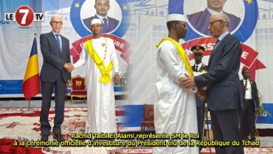 Photo of Rachid Talbi El Alami représente SM le Roi à la cérémonie officielle d’investiture du Président élu de la République du Tchad