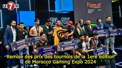 Photo of Remise des prix des tournois de la 1ere édition de Morocco Gaming Expo 2024