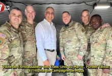 Photo of Visite de l’Ambassadeur des États-Unis au Maroc, Puneet Talwar, à l’Hôpital de Campagne de Aqqa