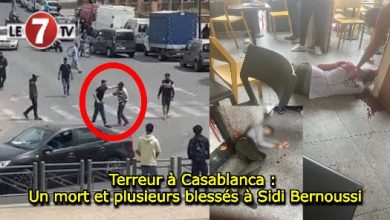 Photo of Terreur à Casablanca : Un mort et plusieurs blessés à Sidi Bernoussi