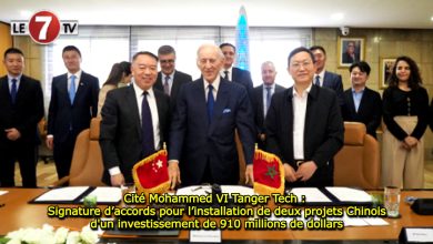 Photo of Cité Mohammed VI Tanger Tech : Signature d’accords pour l’installation de deux projets Chinois d’un investissement de 910 millions de dollars