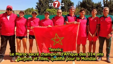 Photo of Tennis: Le Maroc sacré champion d’Afrique des U14 ans garçons et filles, qualifié pour le Mondial