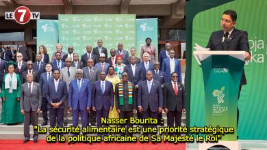 Photo of Nasser Bourita : « La sécurité alimentaire est une priorité stratégique de la politique africaine de Sa Majesté le Roi »