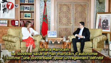 Photo of Sahara Marocain: La Slovénie salue le Plan marocain d’autonomie comme « une bonne base » pour un règlement définitif