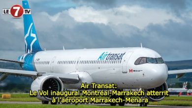 Photo of Air Transat: Le Vol inaugural Montréal-Marrakech atterrit à l’aéroport Marrakech-Menara