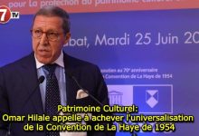 Photo of Patrimoine Culturel: Omar Hilale appelle à achever l’universalisation de la Convention de La Haye de 1954