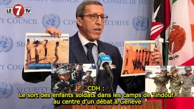 Photo of CDH : Le sort des enfants soldats dans les camps de Tindouf au centre d’un débat à Genève