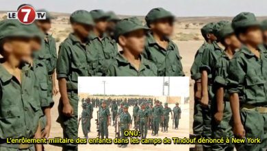 Photo of ONU: L’enrôlement militaire des enfants dans les camps de Tindouf dénoncé à New York