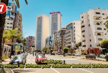 Photo of Casablanca : Réhabilitation du Boulevard Zerktouni pour 112 Millions de Dirhams