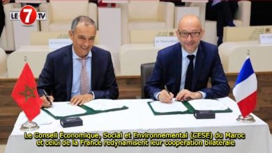 Photo of Le Conseil Économique, Social et Environnemental (CESE) du Maroc et celui de la France redynamisent leur coopération bilatérale