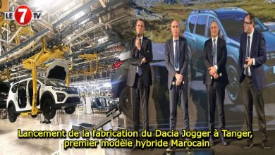 Photo of Lancement de la fabrication du Dacia Jogger à Tanger, premier modèle hybride Marocain