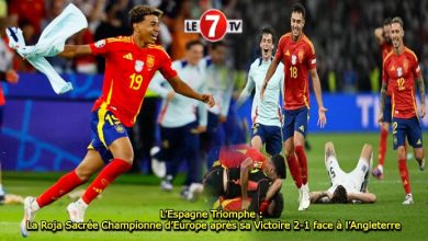 Photo of L’Espagne Triomphe : La Roja Sacrée Championne d’Europe après sa Victoire 2-1 face à l’Angleterre