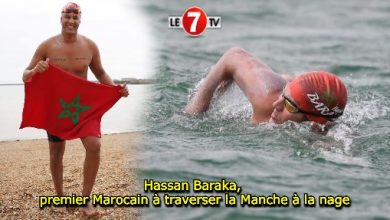 Photo of Hassan Baraka, premier Marocain à traverser la Manche à la nage