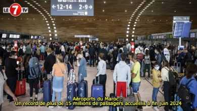Photo of Aéroports du Maroc : Un record de plus de 15 millions de passagers accueillis à fin juin 2024