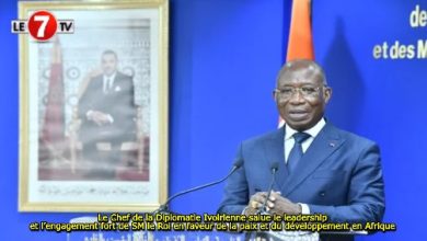 Photo of Le Chef de la Diplomatie Ivoirienne salue le leadership et l’engagement fort de SM le Roi en faveur de la paix et du développement en Afrique